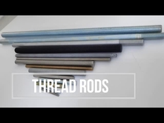 Ανοξείδωτου ενιαίες τελών στηριγμάτων ράβδων διπλές τελών στηριγμάτων μετάλλων ράβδοι σωλήνων γόμφων χάλυβα πλαστικές