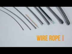 Σφυρηλατημένος σφιγκτήρας σχοινιών καλωδίων ανοξείδωτου DIN 741 πτώση για τις συνδέσεις τελών καλωδίων