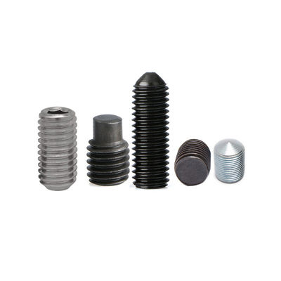 ΠΟΙΟΤΗΤΑ  Custom Flat Point Hollow Hexagon Set Screws SS304 Hex Socket Allen Nose Grub Screw Set εργοστάσιο