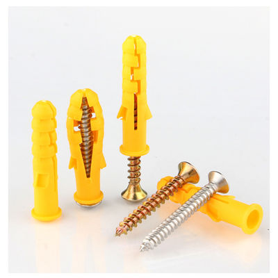 ΠΟΙΟΤΗΤΑ  Plastic Drywall Wall Anchors Nylon Wall Plug Anchor With Self Tapping Screws For Plasterboard εργοστάσιο